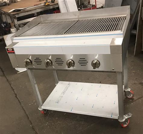commercial gas grill bbq machine